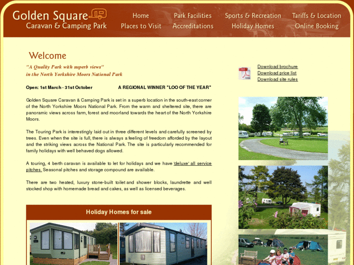 www.goldensquarecaravanpark.com