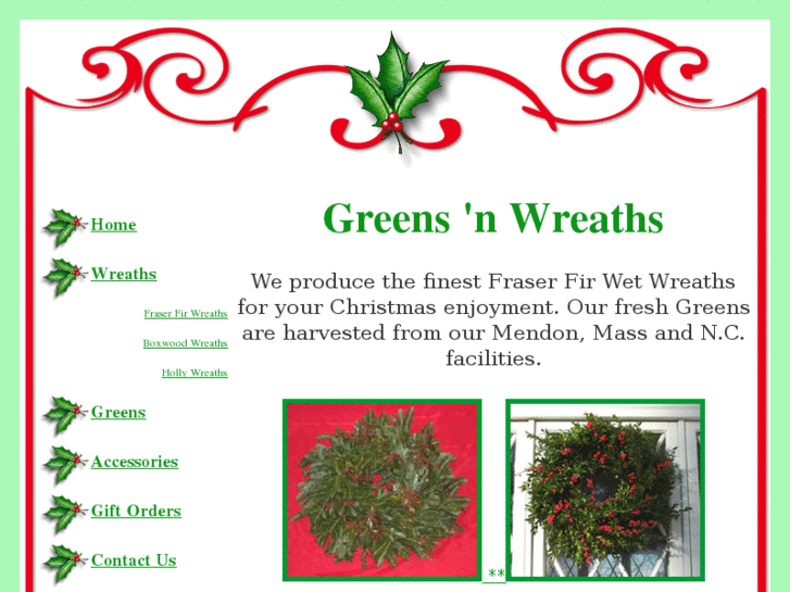 www.greensandwreaths.com