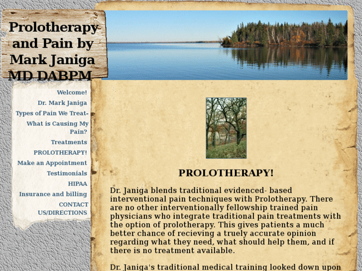 www.janigaprolotherapy.com