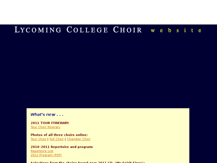 www.lycomingcollegechoir.com