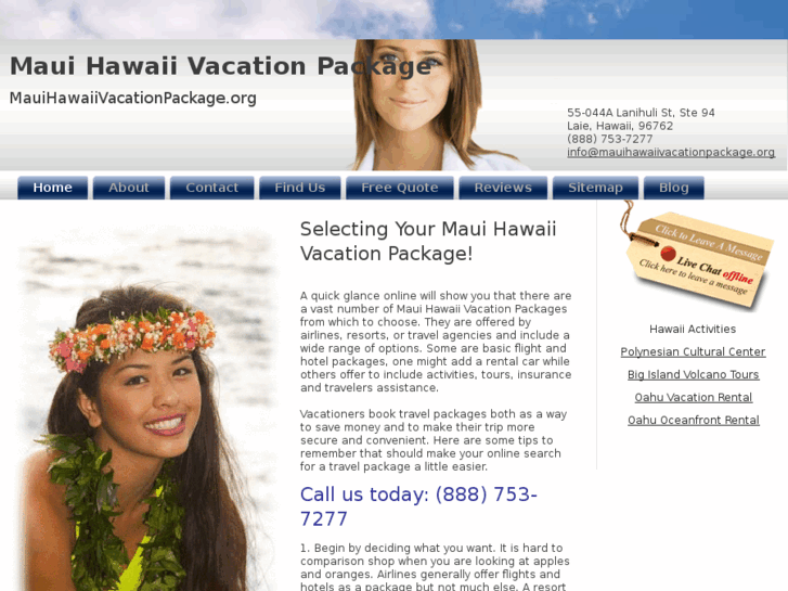 www.mauihawaiivacationpackage.org