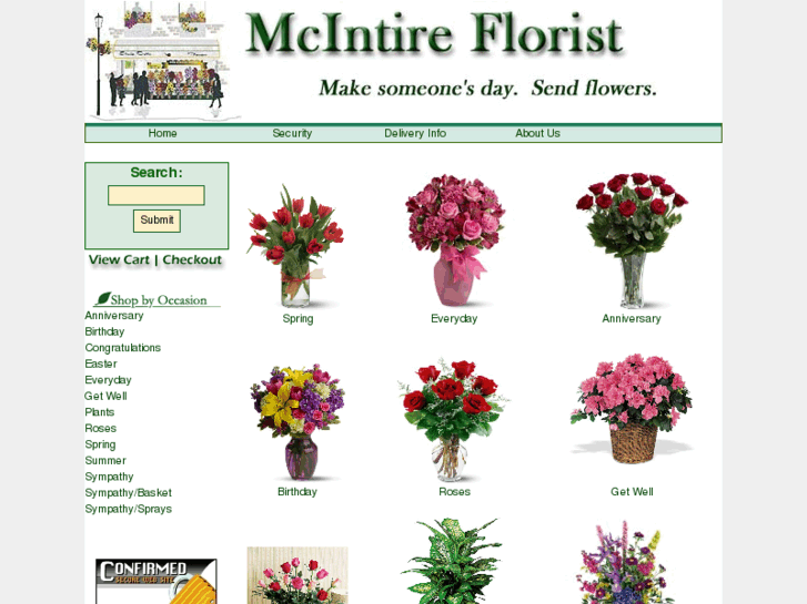 www.mcintireflorist.com