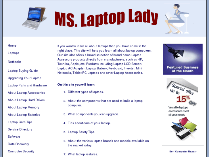 www.mslaptoplady.com