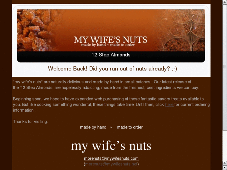 www.mywifesnuts.com