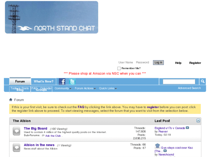 www.northstandchat.net