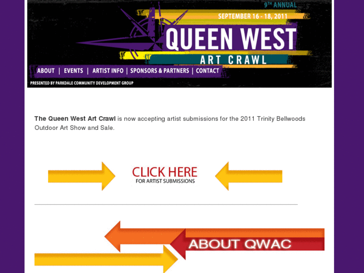 www.queenwestartcrawl.com