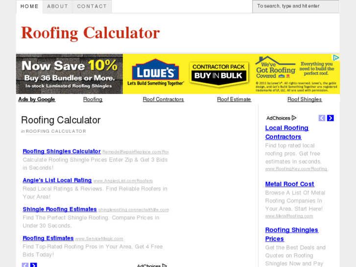 www.roofingcalculator.info