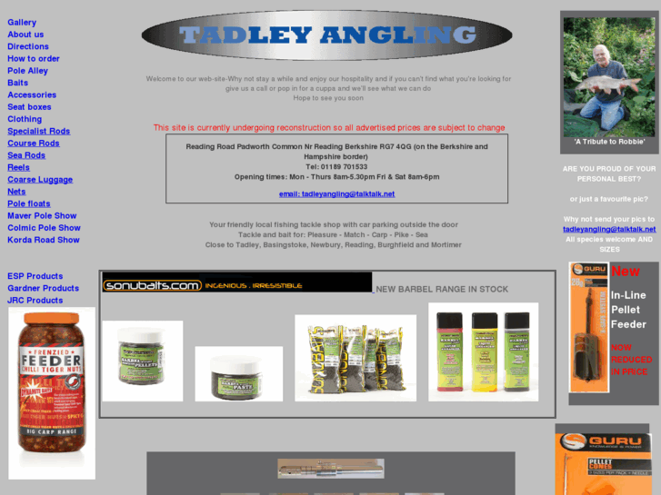 www.tadleyangling.com