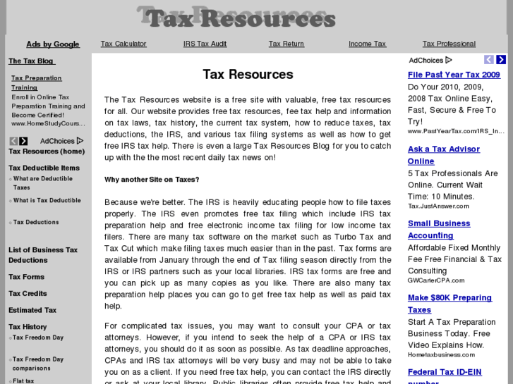 www.tax-resources.org