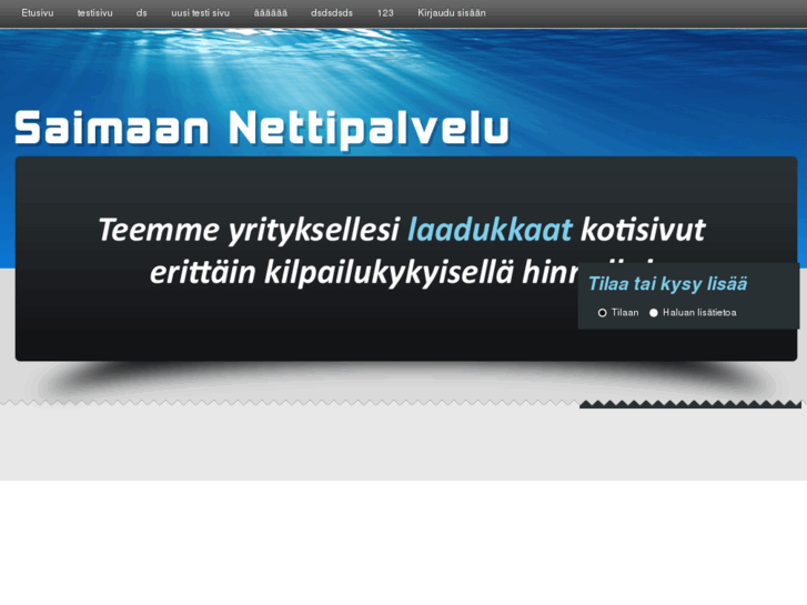 www.yrityksellekotisivut.com