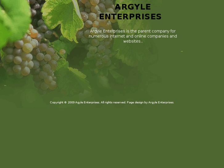 www.argyleenterprises.com