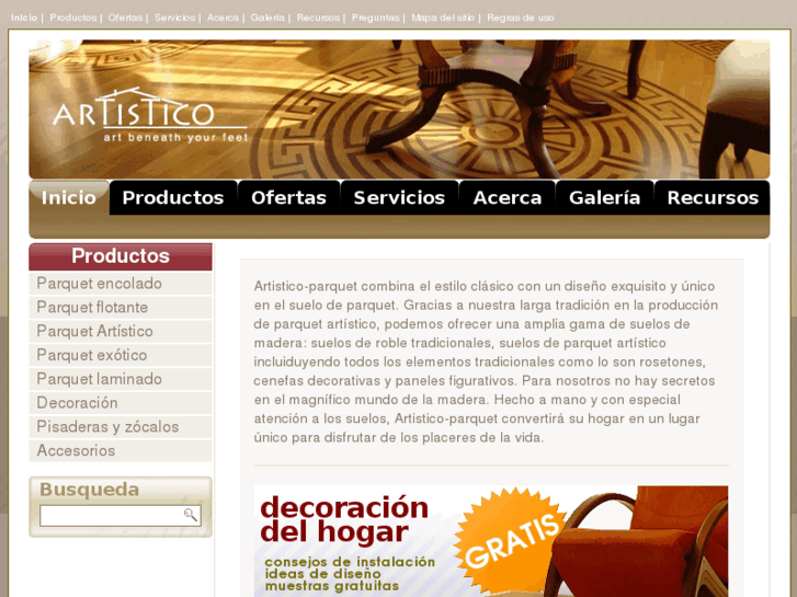 www.artistico-parquet.com