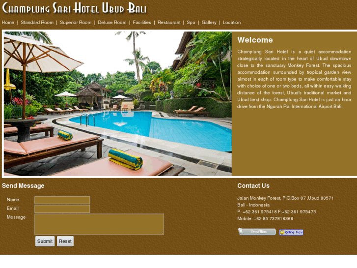 www.champlungsarihotel.com