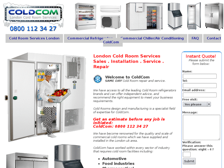 www.coldroomrepairlondon.com