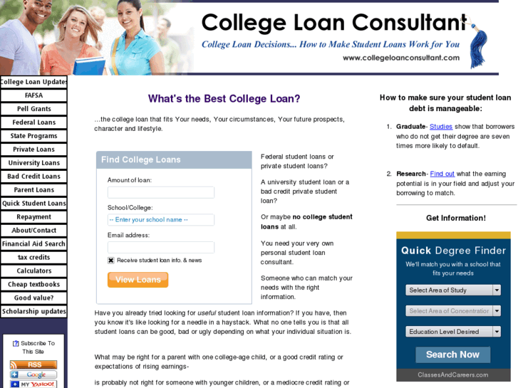 www.collegeloanconsultant.com