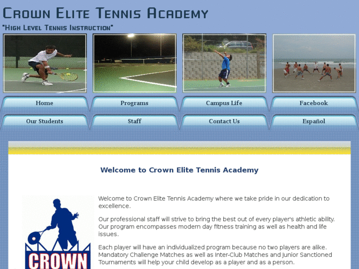 www.crownelitetennis.com