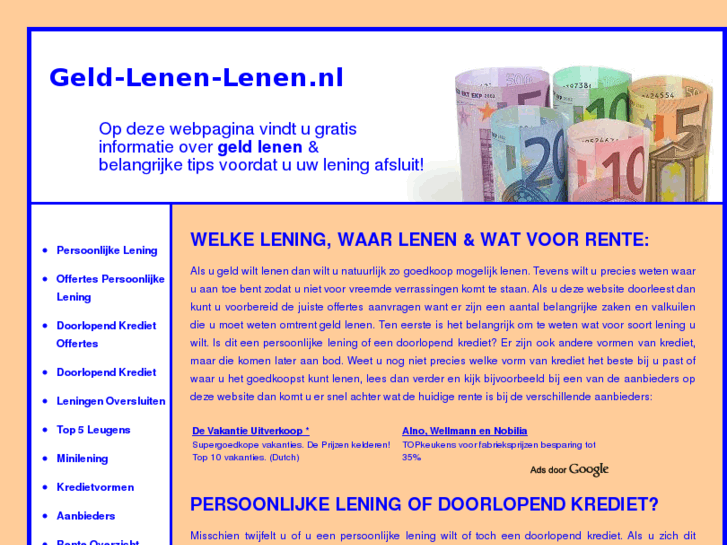 www.geld-lenen-lenen.nl