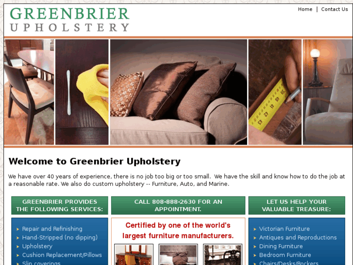 www.greenbrierupholstery.com