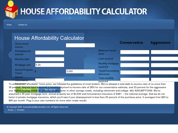 www.houseaffordabilitycalculator.com