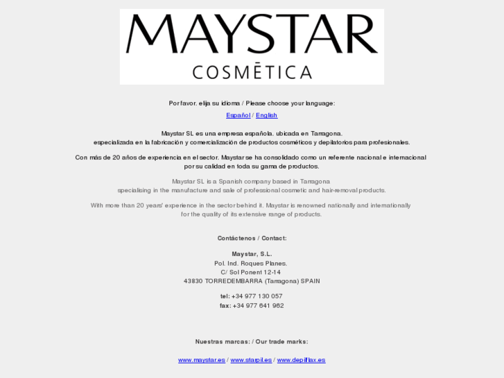 www.maystarcosmetica.com