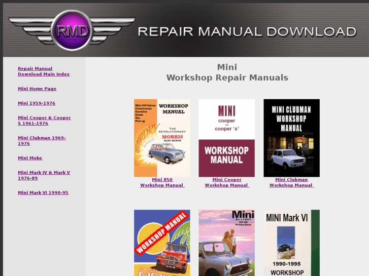 www.minirepairmanual.com