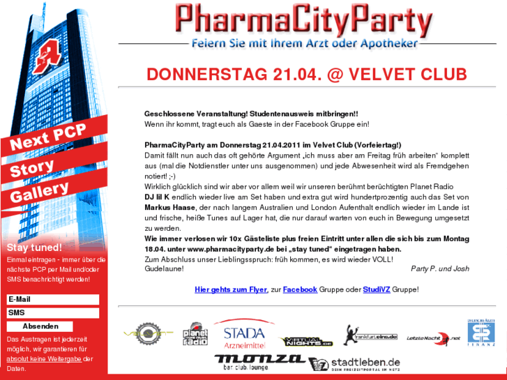 www.pharmacityparty.com