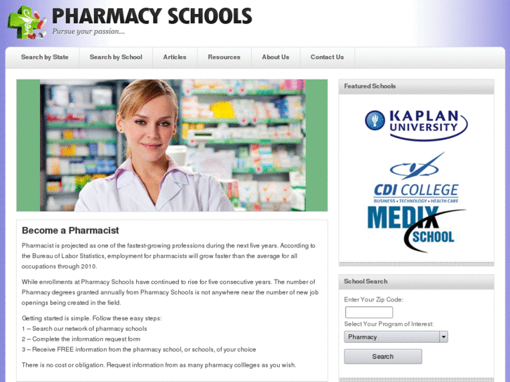 www.pharmacy-schools.us