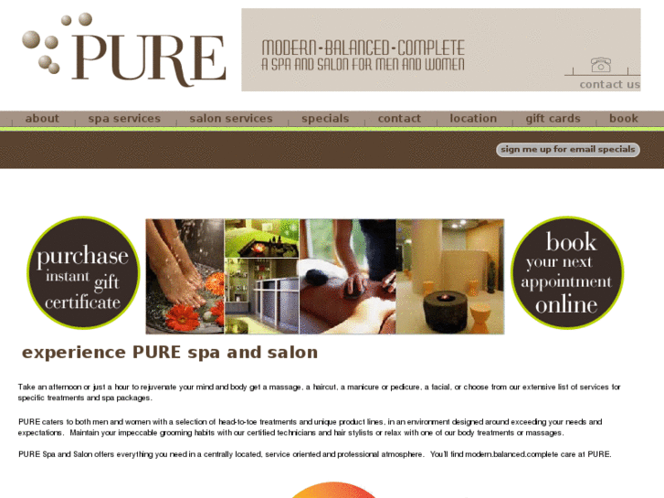 www.purespaandsalon.com