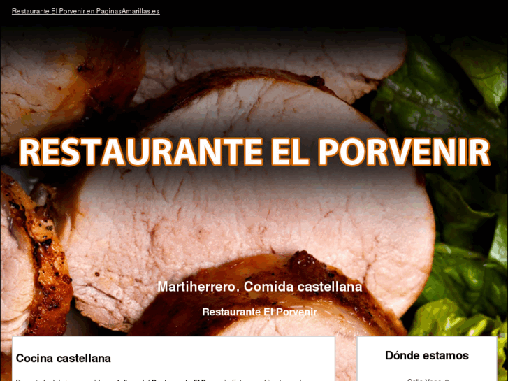 www.restauranteelporvenir.es