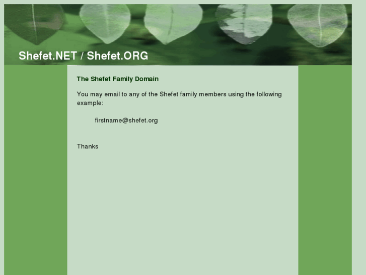 www.shefet.net