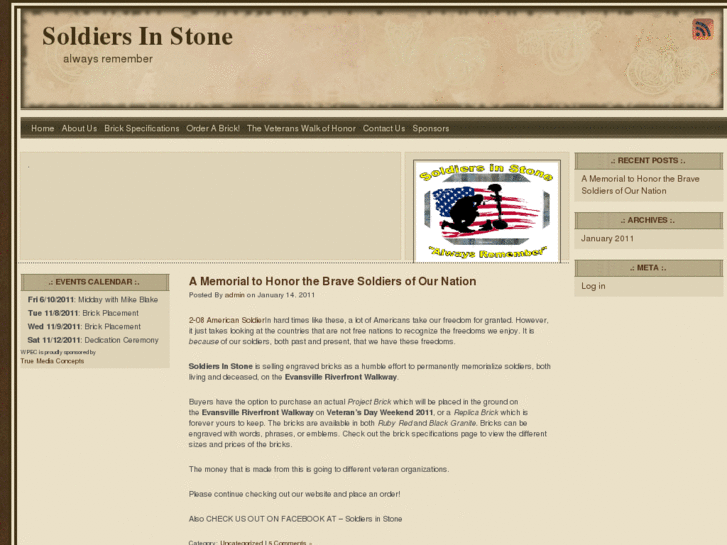 www.soldiersinstone.com