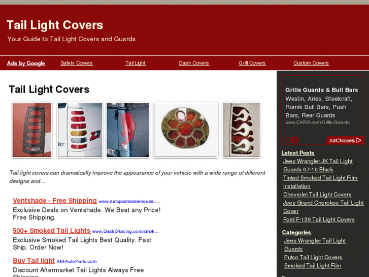 www.taillightcovers.org