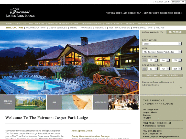 www.thefairmontjasperparklodge.com