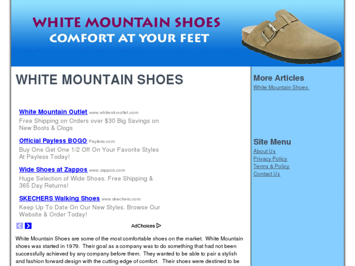 www.whitemountainshoes.org