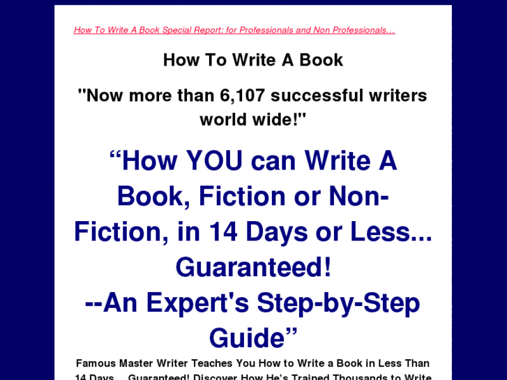 www.writeabooknow.com