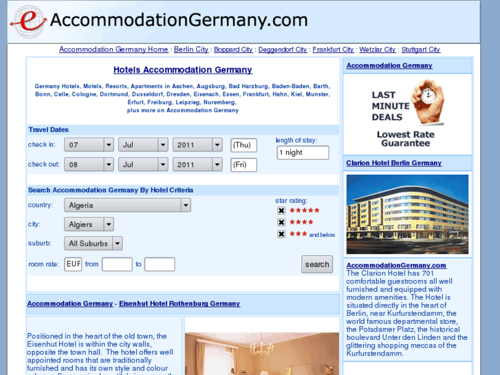 www.accommodationgermany.com