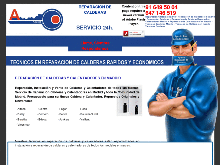 www.apuntoreparacioncalderas.com