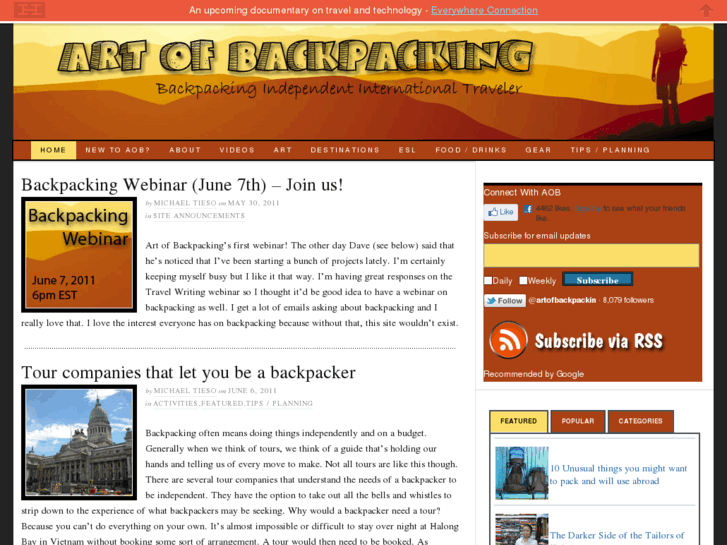 www.artofbackpacking.com