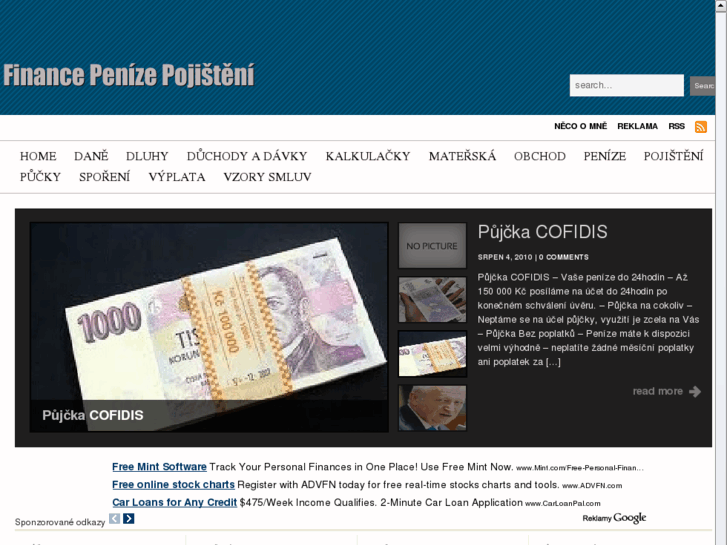 www.finance-penize-pojisteni.cz