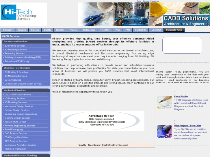 www.hitechcaddservices.com