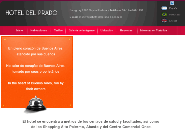 www.hoteldelprado-buenosaires.com