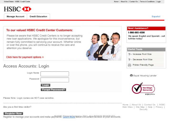 www.hsbccreditcenter.com