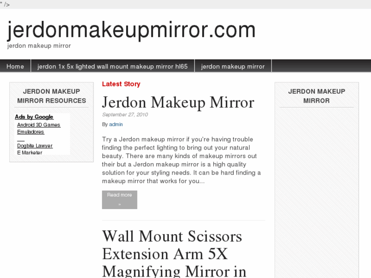 www.jerdonmakeupmirror.com