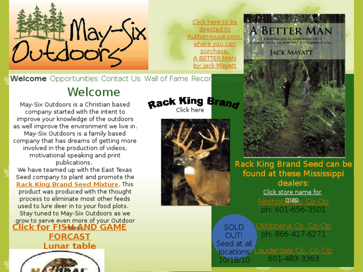 www.maysixoutdoors.com