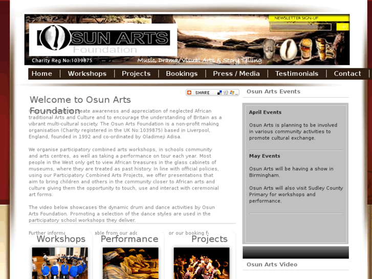 www.osunarts.co.uk