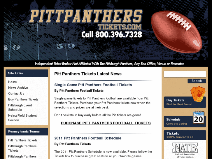 www.pittpantherstickets.com