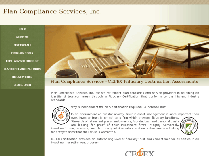 www.plancomplianceservices.com