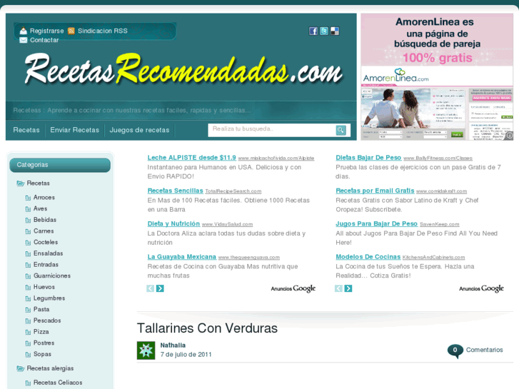 www.recetasrecomendadas.com