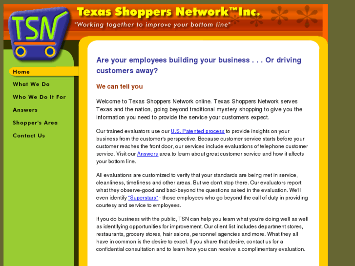 www.texasshoppersnetwork.com