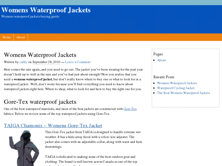 www.womenswaterproofjackets.org